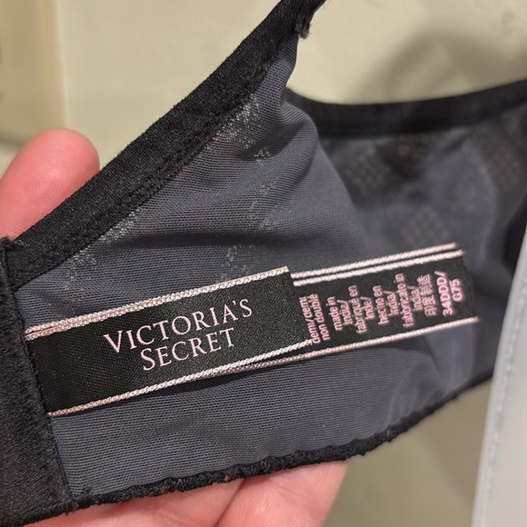 Victoria's Secret Elegant Black Lace Bra - Picture 2 of 4